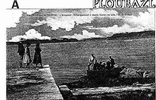 Ville de PLOUBAZLANEC Carte postale ancienne